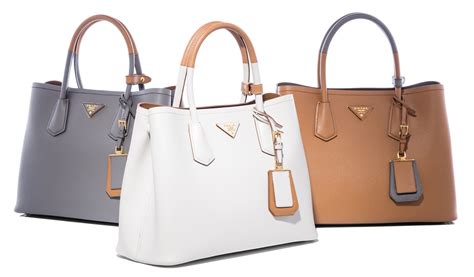 prada bicolor double bag|prada saffiano cuir double bag.